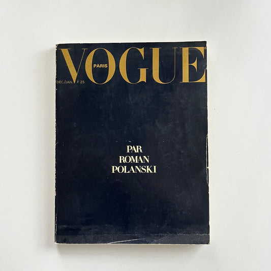 Vogue Paris n572 par Roman Polanski